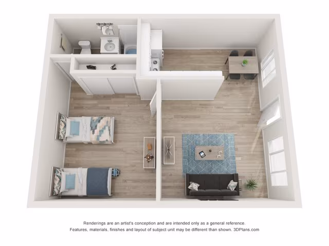 Unit Private Room Private Room floor plan